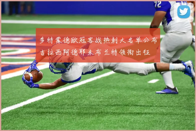 多特蒙德欧冠客战热刺大名单公布吉拉西阿德耶米布兰特领衔出征